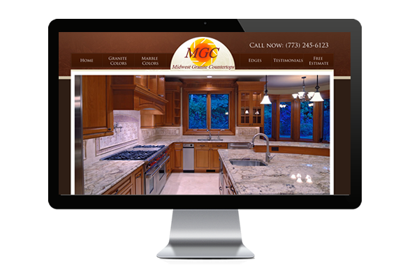 Granite and marble web design